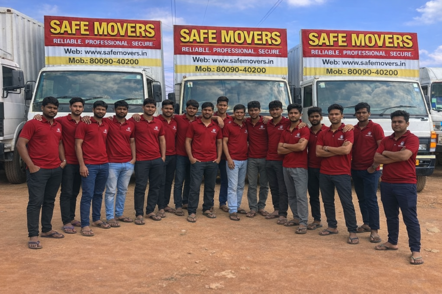 safe movers and packers ludhiana team